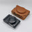 Camera Case for Sony HX80  /  HX90  /  HX90V  /  WX500 PU Leather Protective Cover with Detachable Shoulder Strap - Coffee - 2