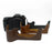 For Fujifilm GFX100S / 50S II PU Leather Camera Case Battery Opening Design Half Body Protective Cover - Coffee - 6