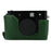 For Fujifilm X Half Genuine Cow Leather Protective Cover Camera Case with Battery Access - Green - 1