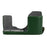 For Fujifilm X Half Genuine Cow Leather Protective Cover Camera Case with Battery Access - Green - 3