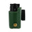 For Fujifilm X Half Genuine Cow Leather Protective Cover Camera Case with Battery Access - Green - 6
