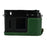 For Fujifilm X Half Genuine Cow Leather Protective Cover Camera Case with Battery Access - Green - 7