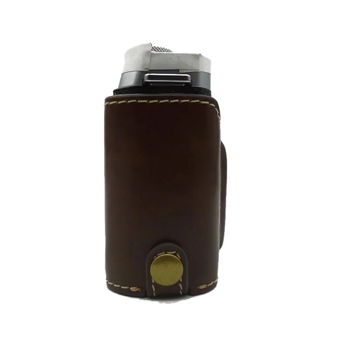 For Fujifilm X-E4 PU Leather Camera Bottom Case Battery Opening Design Protective Half Body Cover - Coffee - 6