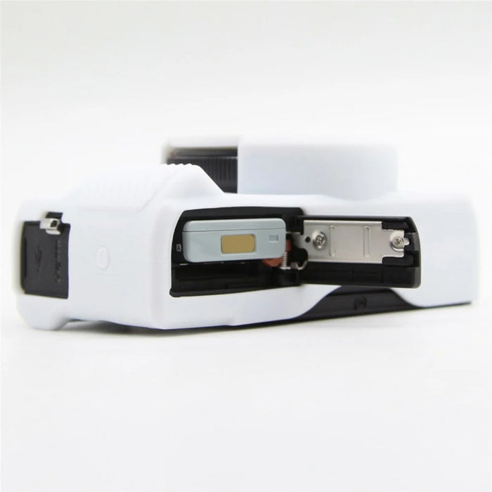 For Canon PowerShot G7 X Mark III Camera Silicone Case Dust-proof Protective Cover - White - 5