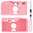 For Kodak Snapic A1 Silicone Case Shockproof Anti-slip Protective Cover with Wrist Strap - White - 1