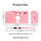 For Kodak Snapic A1 Silicone Case Shockproof Anti-slip Protective Cover with Wrist Strap - White - 7