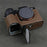 For Sony Alpha 7R VI Camera Half Case Genuine Cow Leather Protective Cover - Coffee - 3