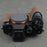 For Sony Alpha 7R VI Camera Half Case Genuine Cow Leather Protective Cover - Coffee - 6