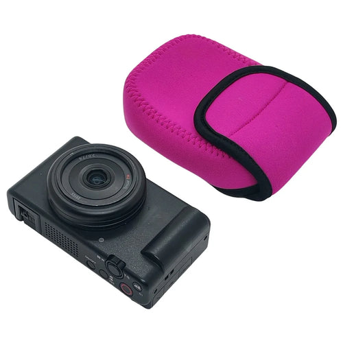 For Sony ZV-1 / ZV-1 II / ZV-1F Camera Insert Bag Shockproof Waterproof Neoprene Protective Sleeve - Rose - 1
