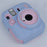 For Fujifilm Instax Mini 13 Soft Silicone Case Shockproof Protective Camera Cover with Anti-Slip Grip - Blue - 2