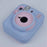 For Fujifilm Instax Mini 13 Soft Silicone Case Shockproof Protective Camera Cover with Anti-Slip Grip - Blue - 3