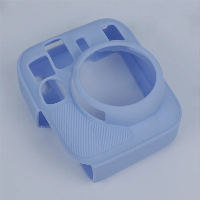 For Fujifilm Instax Mini 13 Soft Silicone Case Shockproof Protective Camera Cover with Anti-Slip Grip - Blue - 6