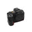 Top Layer Cowhide Camera Bottom Case for Canon EOS R5 / R6 / R62 Battery Opening Design Protective Half Body Cover - Black - 6