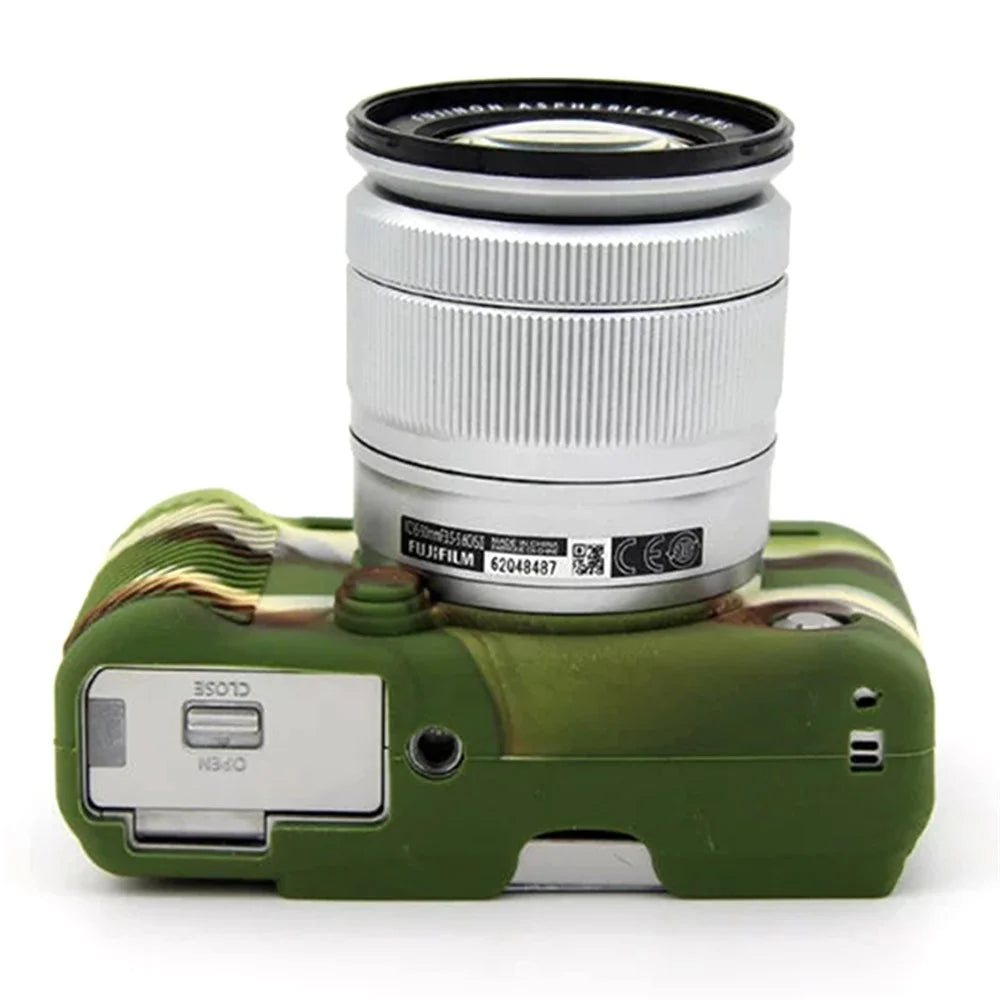 For Fujifilm XA3 / XA10 / XA5 / XA20 Soft Silicone Camera Case Protector Anti-scratch Camera Body Cover - Camouflage - 5