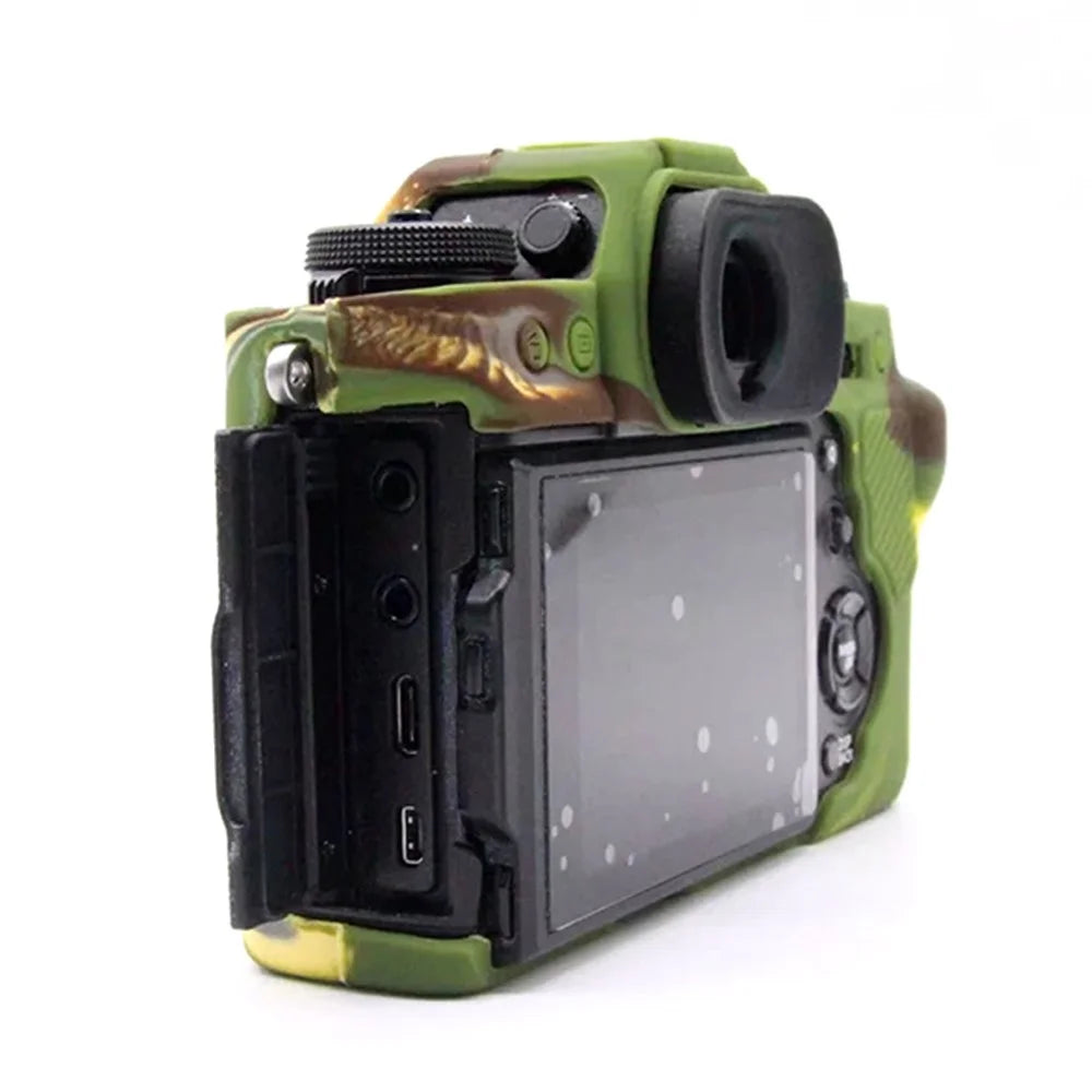 For Fujifilm X-T3 Soft Silicone Protective Case Anti-scratch Digital Camera Body Cover - Camouflage - 6