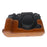 For Fujifilm X-T4 Digital Camera PU Leather Protective Bottom Case Anti-scratch Half Body Cover with Battery Opening - Brown - 2