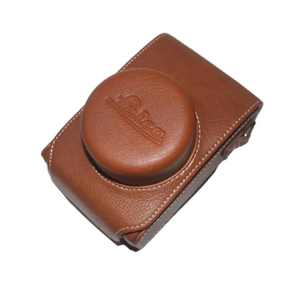 Anti-scratch Camera Cover for Leica D-Lux 8 / D-Lux 7 / D-Lux (Typ 109), Multifunction Protective Cover Shoulder Bag Camera Accessories - With LOGO - 1