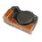 For Canon EOS RP PU Leather Camera Bottom Case with Hand Strap, Battery Opening Design Half Body Protective Cover - Brown - 2