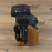 For Fujifilm X-H2s / X-H2 PU Leather Anti-scratch Camera Bottom Cover Large Opening Design Protective Half Body Case - Brown - 5