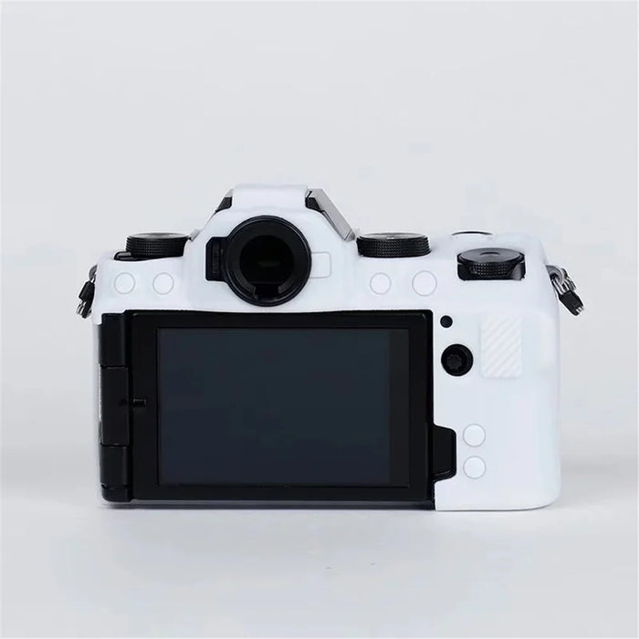 Silicone Skin Case for Fujifilm X-S10 Camera, Anti-drop Digital Camera Body Cover Protector - White - 2