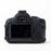For Canon EOS 700D / 650D / 600D Soft Silicone Skin Case Protective Cover Anti-scratch Camera Bag - Black - 2