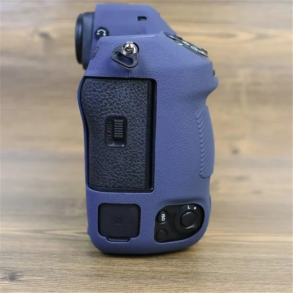 For Nikon Z9 Soft Silicone Anti-scratch Case Camera Protective Sleeve Cover - Blue - 4