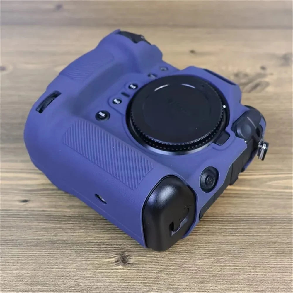For Nikon Z9 Soft Silicone Anti-scratch Case Camera Protective Sleeve Cover - Blue - 7