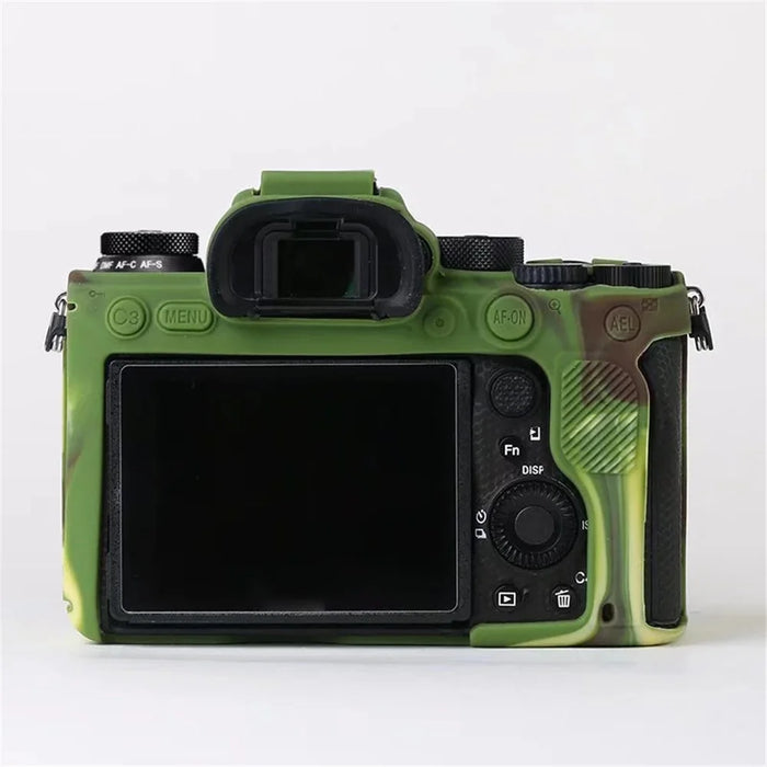 Soft Silicone Case for Sony A9 II / ILCE-9M2 / Alpha 9 II Camera, Anti-drop Protective Cover - Camouflage - 3