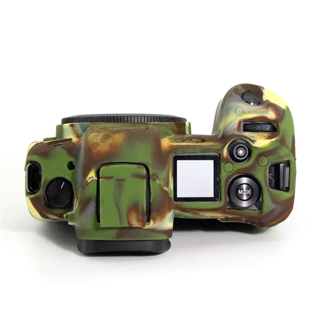 For Canon EOS R Camera Silicone Case Anti-scratch Camera Protective Sleeve Cover - Camouflage - 2