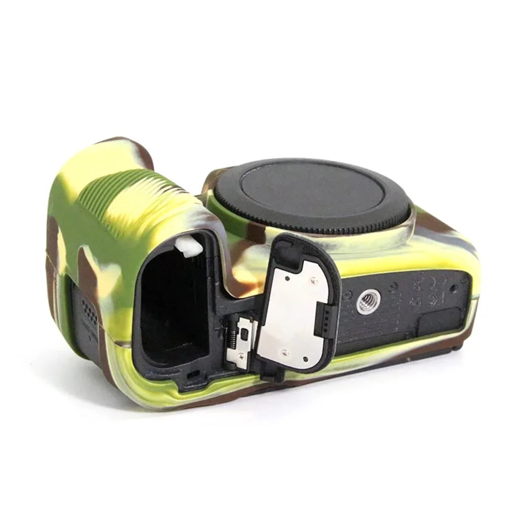 For Canon EOS R Camera Silicone Case Anti-scratch Camera Protective Sleeve Cover - Camouflage - 5