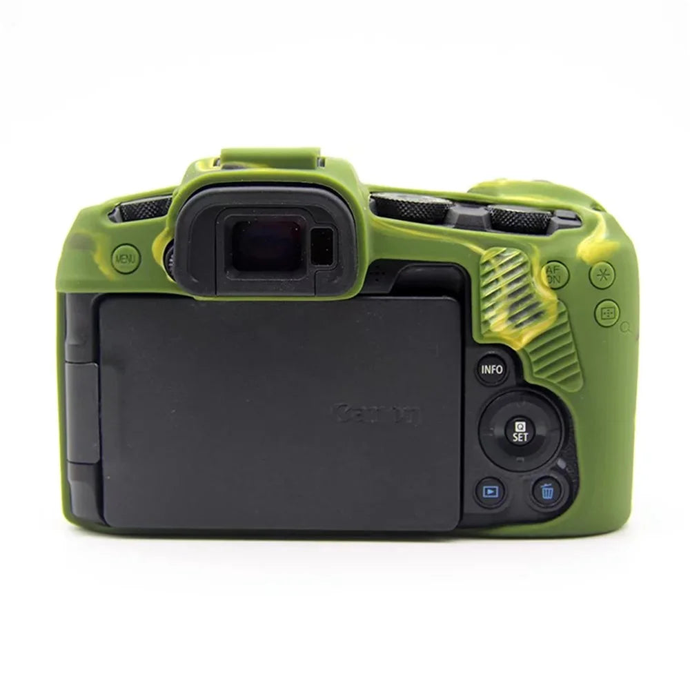 For Canon EOS RP Silicone Skin Case Anti-scratch Digital Camera Protective Cover - Camouflage - 2