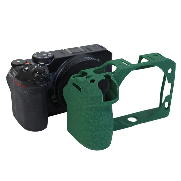 Anti-drop Sleeve for Nikon Z 30 Camera Non-slip Silicone Cover Dust-proof Protective Case - Blackish Green - 1