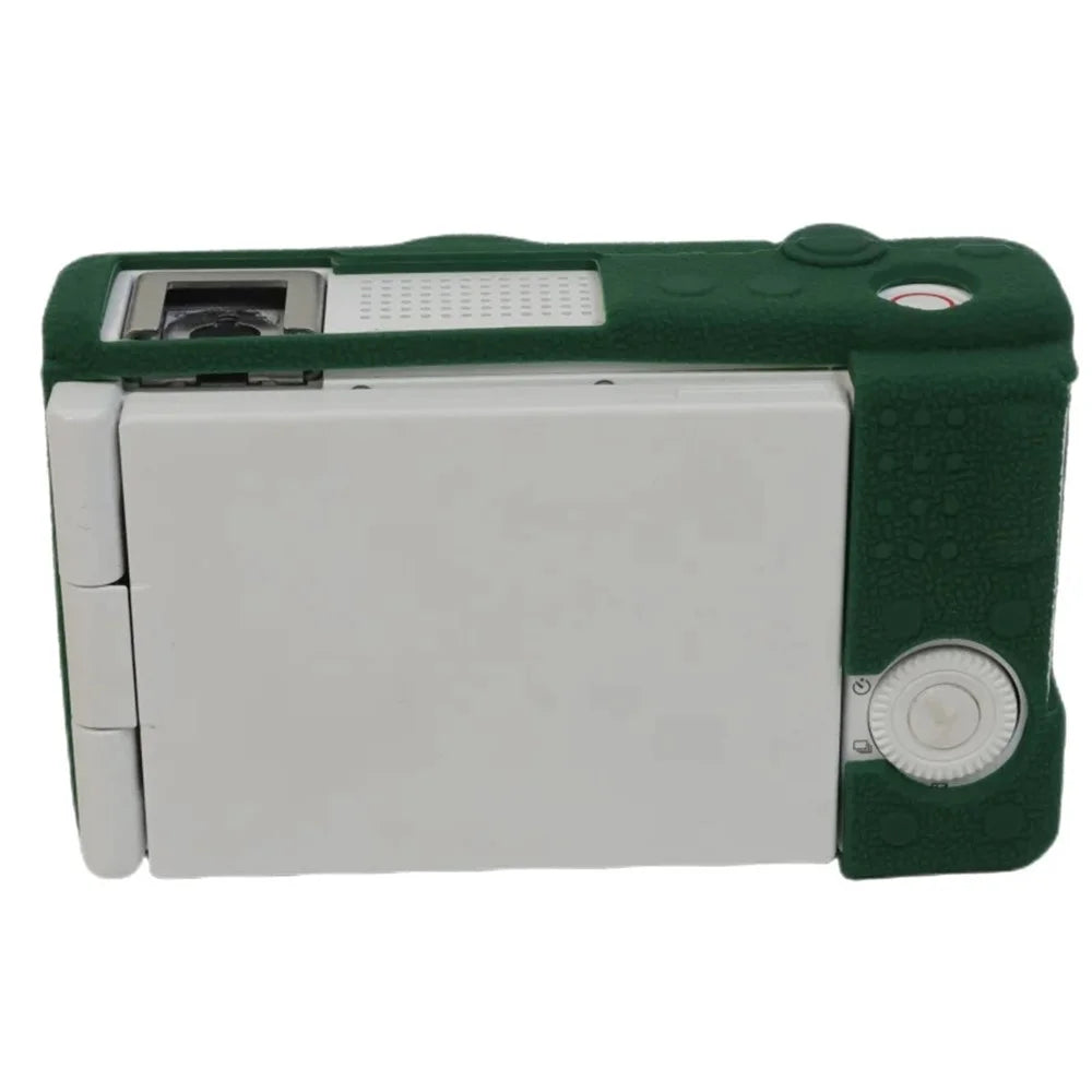 For Sony ZV-1F Camera Soft Silicone Case Protector Body Sleeve Drop Protection Cover - Blackish Green - 7