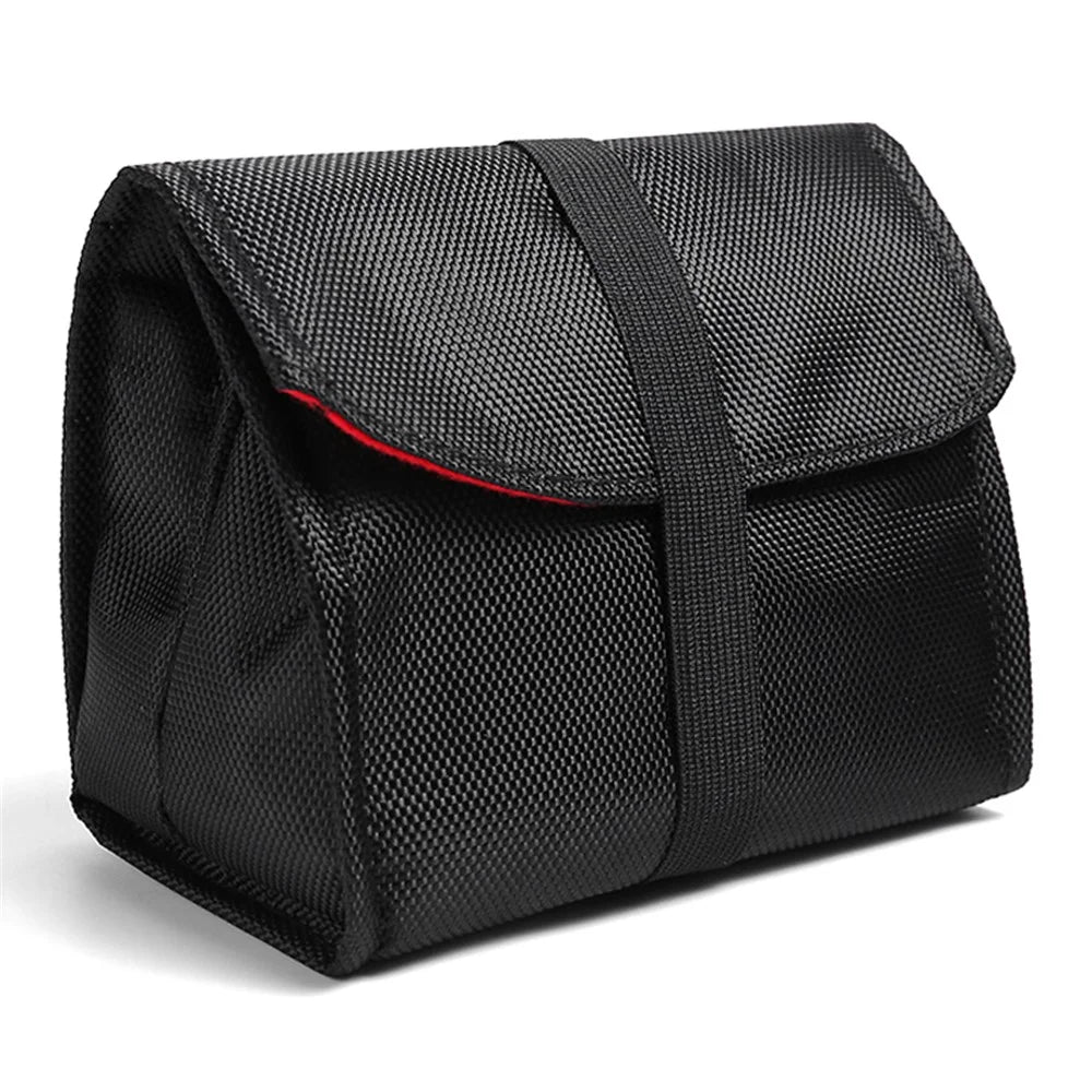 JN Waterproof Canvas Camera Storage Bag Protection Sleeve Pouch for Canon / Fujifilm, Size: L - 1