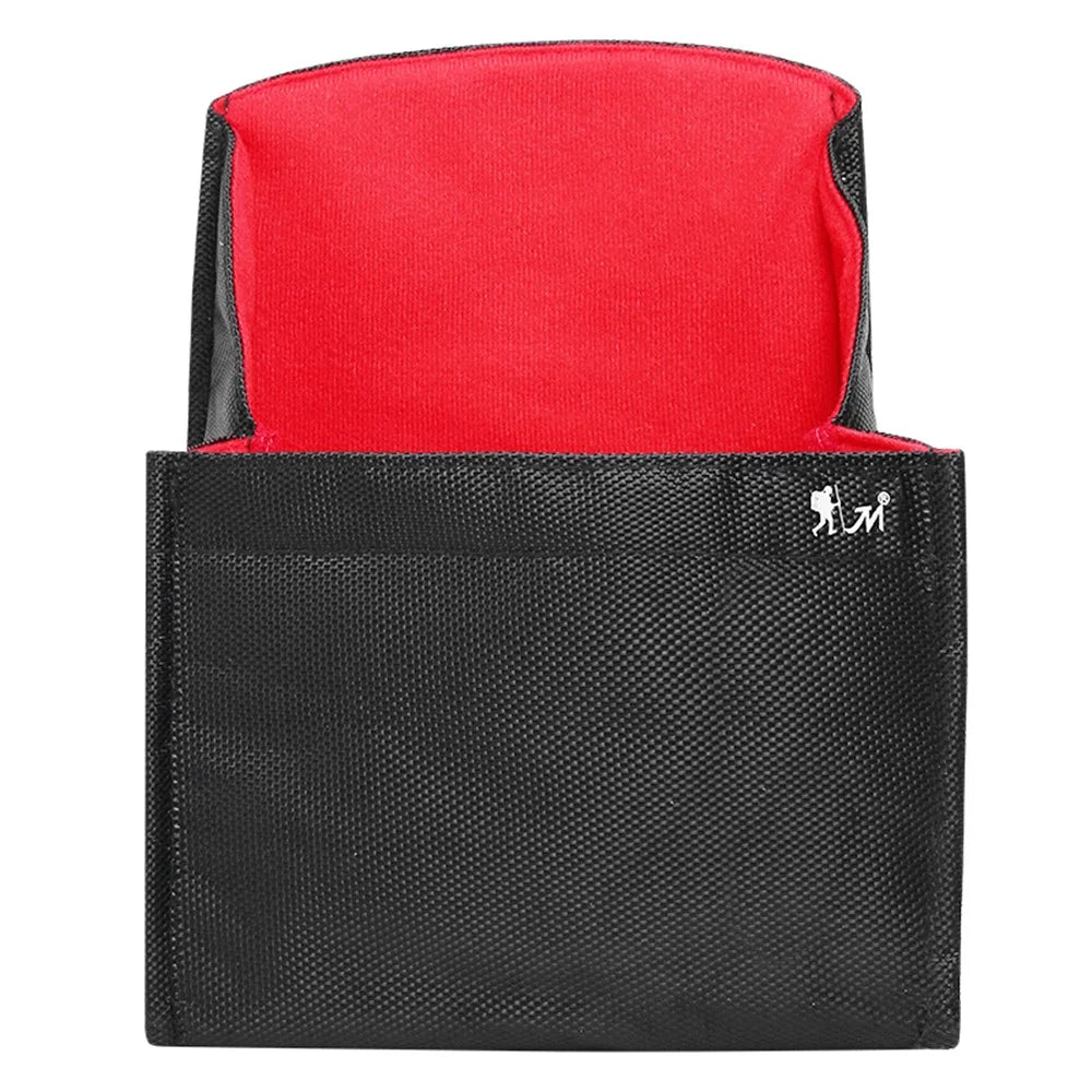 JN Waterproof Canvas Camera Storage Bag Protection Sleeve Pouch for Canon / Fujifilm, Size: L - 2