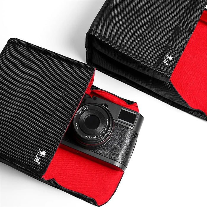 JN For Sony / Leica / Canon / Nikon Camera Sleeve Case Waterproof Canvas Storage Bag Portable Bag, Size: S - 4