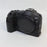 For Canon EOS R8 Genuine Cow Leather Camera Bottom Case Half Body Cover with Battery Opening - Black - 2