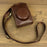 For Sony ZV-1 / ZV-1 II / ZV-1F PU Leather Camera Bag Protective Cover with Shoulder Strap, Vertical Type - Coffee - 2