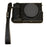 For Sony ZV-E1 Battery Opening Design PU Leather Camera Bottom Cover Half Body Case with Hand Strap - Black - 1