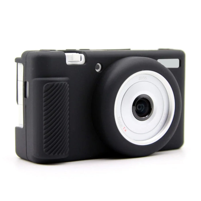 For Sony ZV-1F / ZV-1 / ZV-1 II Soft Silicone Case Camera Protector Anti-Scratch Sleeve Drop Protection Cover - Black - 2