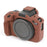 For Canon EOS R50 Soft Silicone Anti-drop Case Camera Protective Cover - Coffee - 3