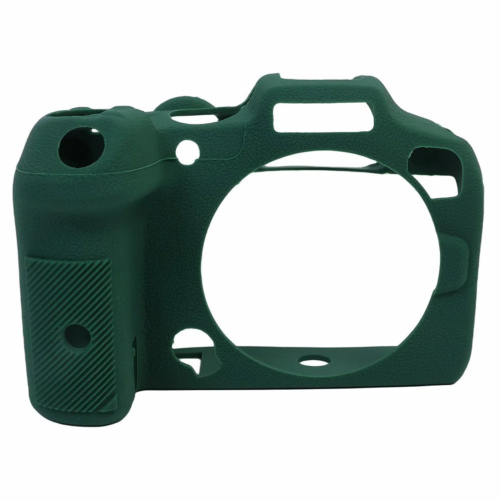 For Canon EOS R7 Silicone Case Camera Protector Anti-Scratch Sleeve Drop Protection Cover - Green - 2