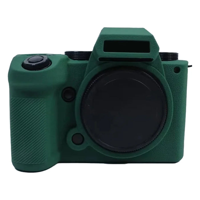 For Panasonic Lumix S5 Mark II Camera Protector Anti-Scratch Silicone Case Sleeve Drop Protection Cover - Blackish Green - 1