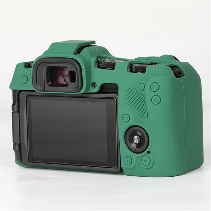 For Canon EOS R8 Camera Protector Anti-Scratch Sleeve Silicone Case Drop Protection Cover - Green - 5