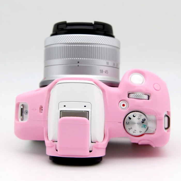 For Canon EOS R50 Camera Protective Cover Soft Silicone Anti-collision Sleeve - Pink - 4