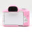 For Canon EOS R50 Camera Protective Cover Soft Silicone Anti-collision Sleeve - Pink - 6