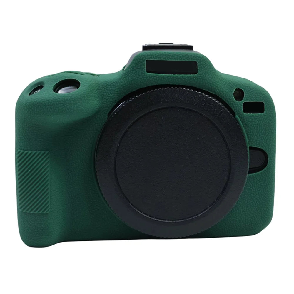 Silicone Case For Canon R50, Drop Protection Cover Camera Protector Anti-Scratch Sleeve - Blackish Green - 1