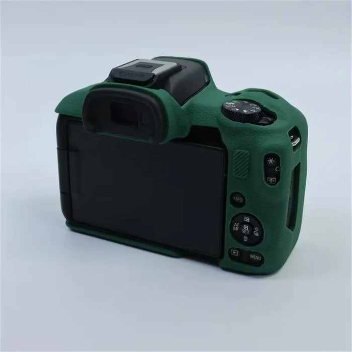 Silicone Case For Canon R50, Drop Protection Cover Camera Protector Anti-Scratch Sleeve - Blackish Green - 4