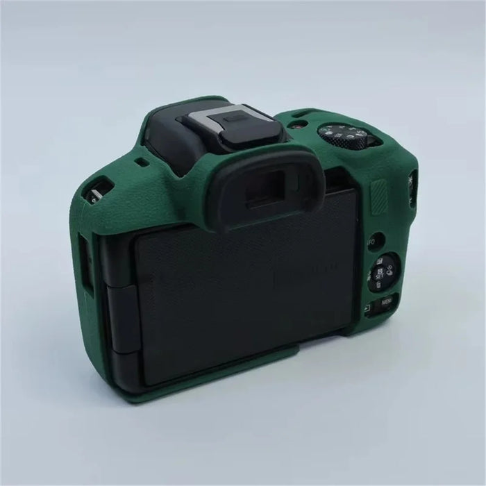 Silicone Case For Canon R50, Drop Protection Cover Camera Protector Anti-Scratch Sleeve - Blackish Green - 5