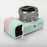 For Sony ZV-E10 Camera Protector Silicone Case Anti-Scratch Sleeve Cover - Pink+Green - 7